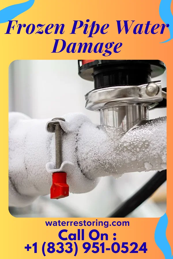 Frozen Pipe Water Damage in Bailey, NC